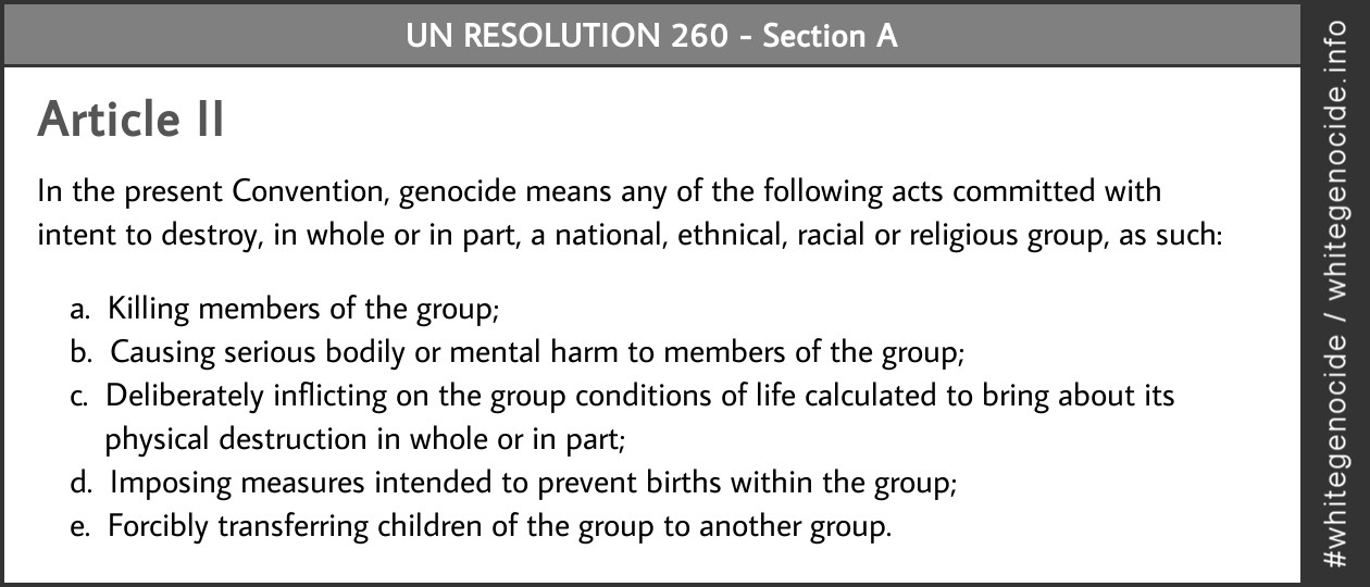 infographic - un resolution 260 article II
