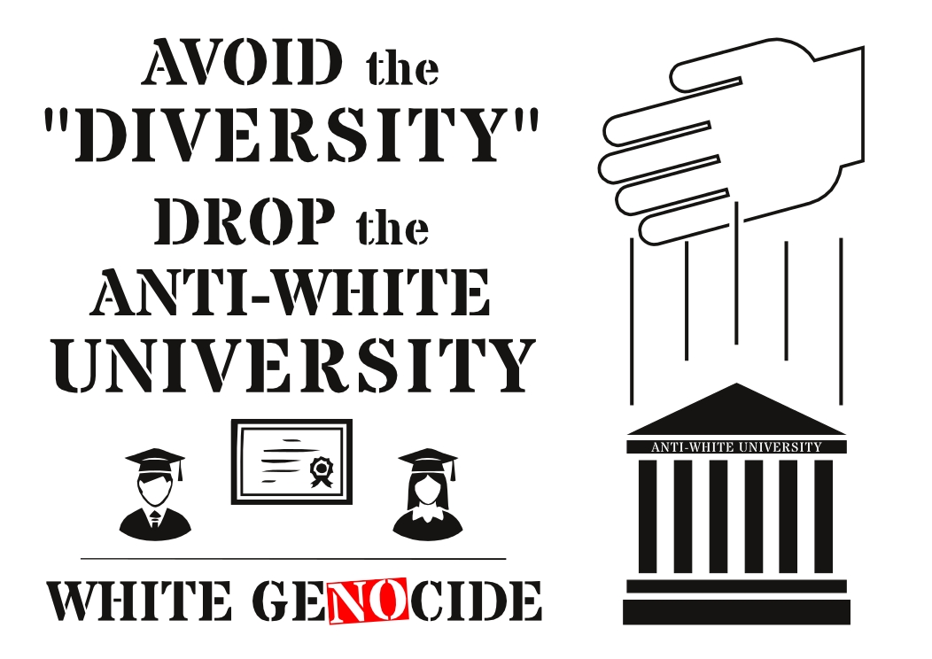 sample - avoid the diversity drop the antiwhite university